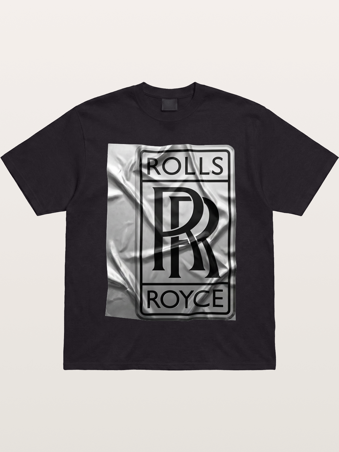 Silk Texture RR Logo Design Gildan T-shirt