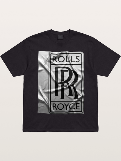 Silk Texture RR Logo Design Gildan T-shirt