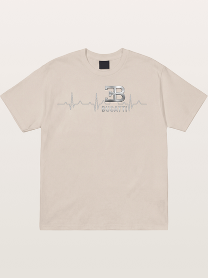 Bugatti Heartbeat Logo Cotton T-shirt