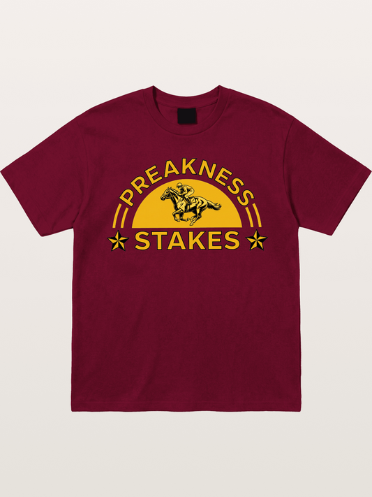 Preakness Stakes Sunburst Logo Gildan T-shirt