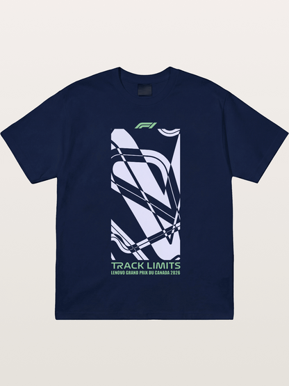 F1 Canada Track Line Art Gildan T-shirt