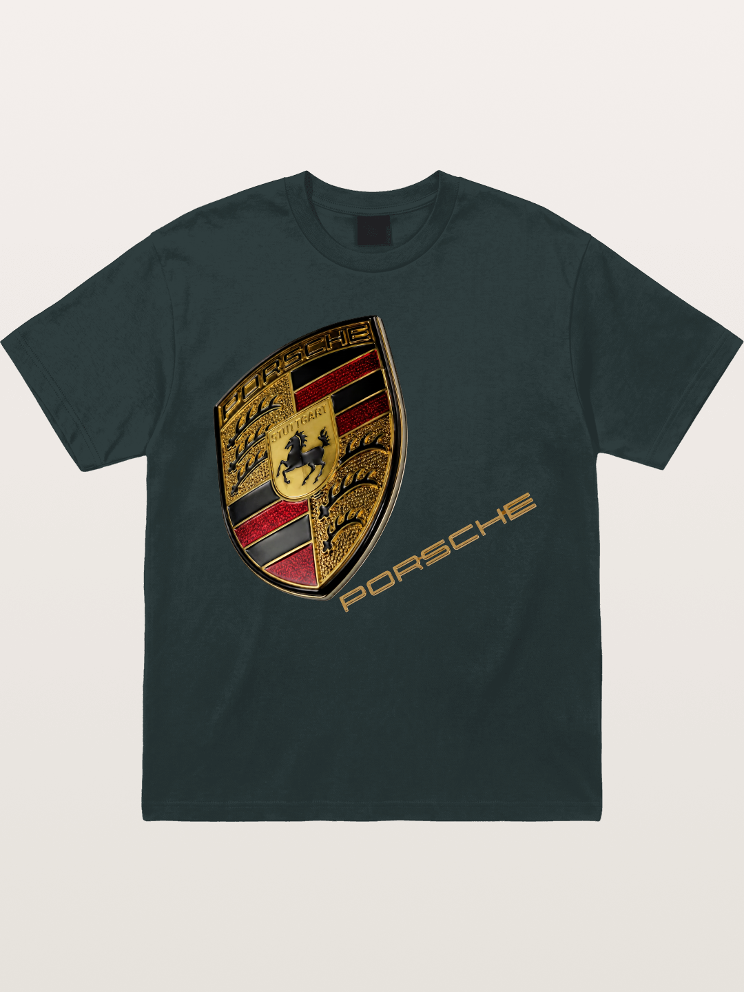 Porsche Classic Emblem Art Gildan T-shirt