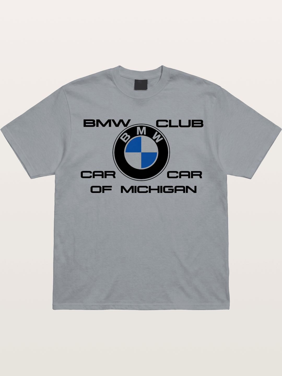 BMW Car Club Michigan Logo Gildan T-shirt
