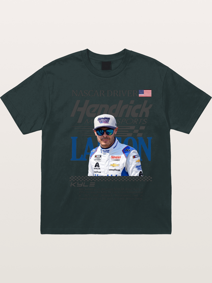 NASCAR Driver Kyle Larson Magazine Style Gildan T-shirt
