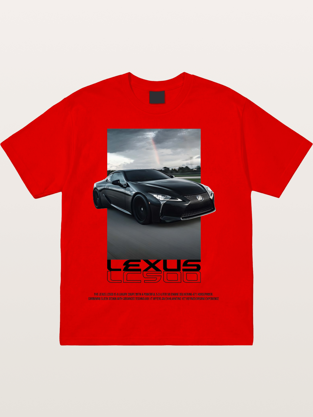 Lexus LC500 Sports Car Poster Cotton T-shirt