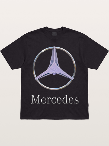 Mercedes Logo Thong Print Gildan T-shirt