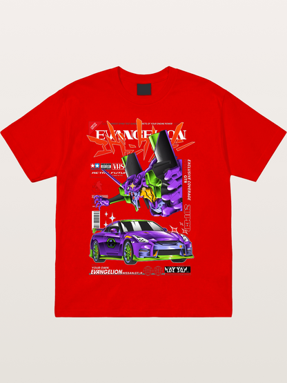 Eva x GTR Purple Legend Cotton T-shirt