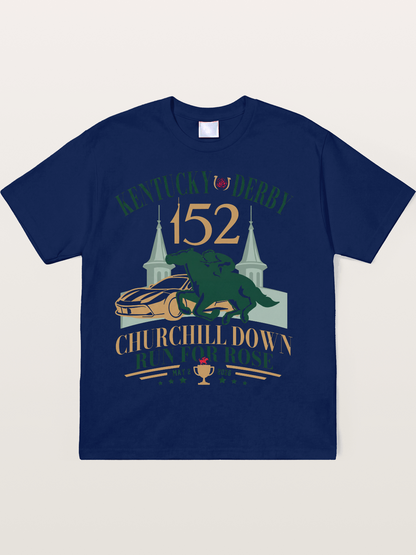 Kentucky Derby 152 Art Soft-Stay T-shirt