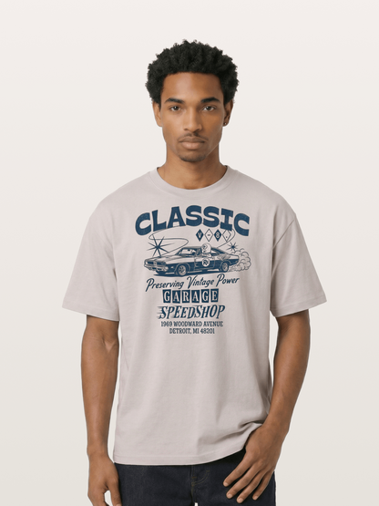 Vintage Speedshop Cotton T-shirt