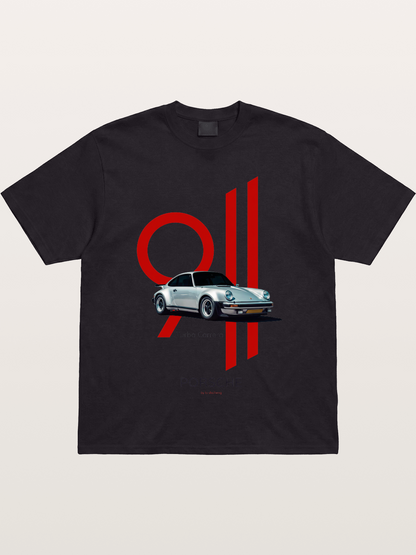 911 Turbo Carrera Minimal Art Gildan T-shirt