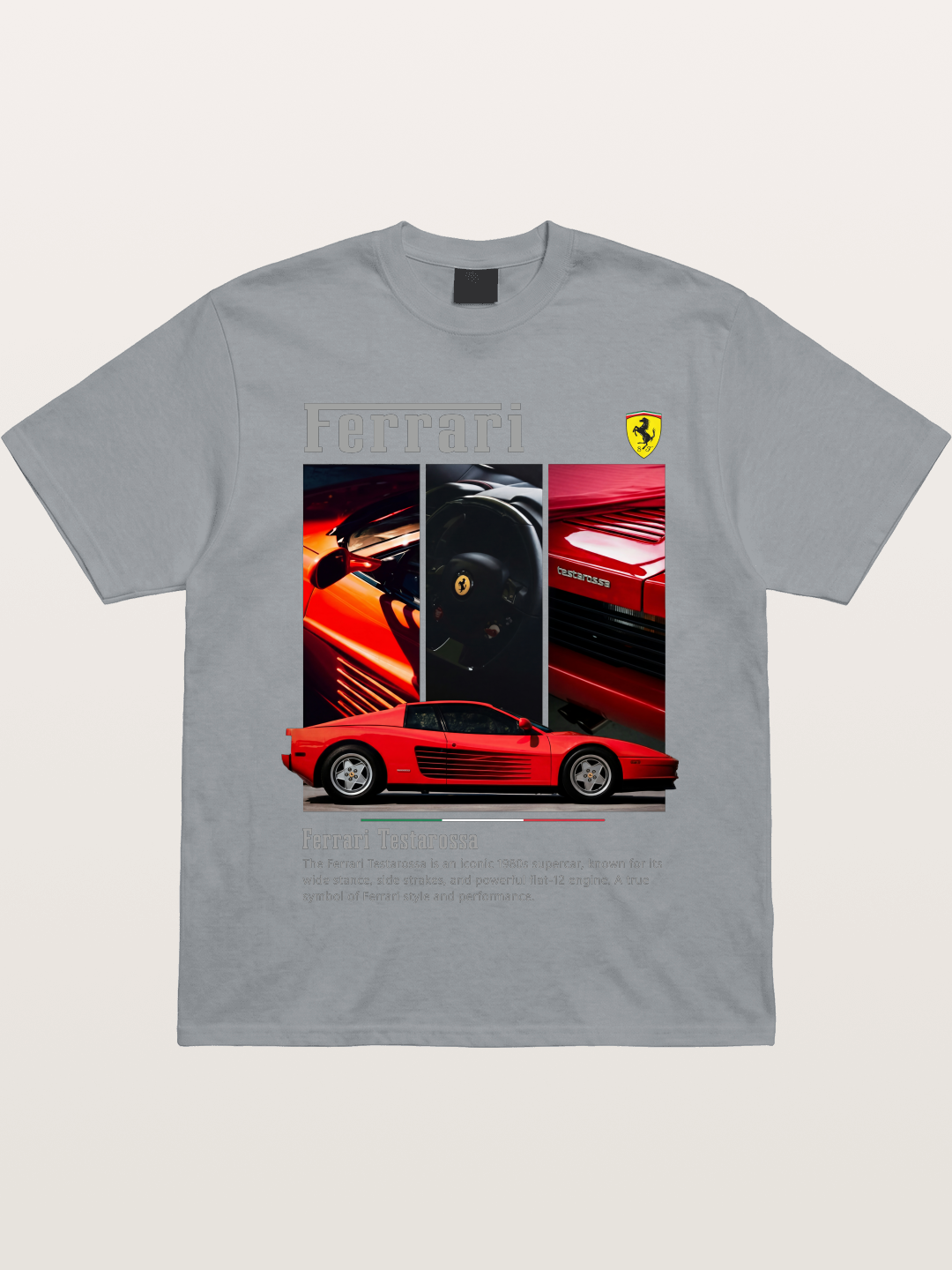 Ferrari Testarossa Classic Gildan T-shirt