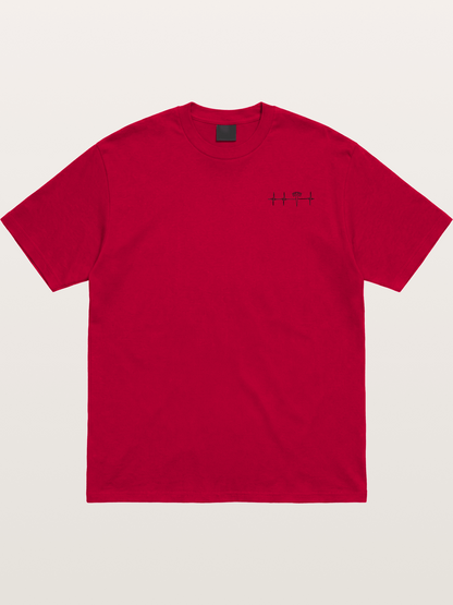 Tesla Logo Heartbeat Sticker Gildan T-shirt