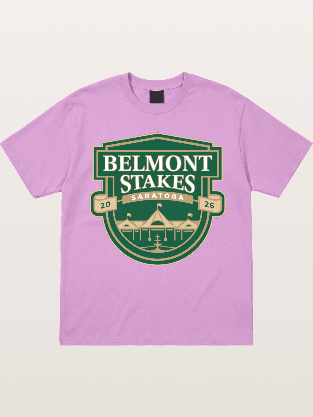 Belmont Stakes Shield Crest Gildan T-shirt