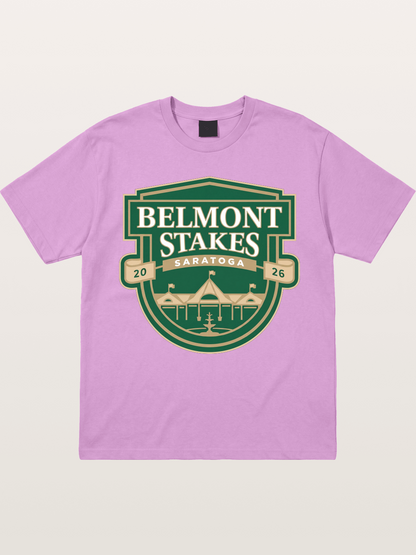 Belmont Stakes Shield Crest Gildan T-shirt