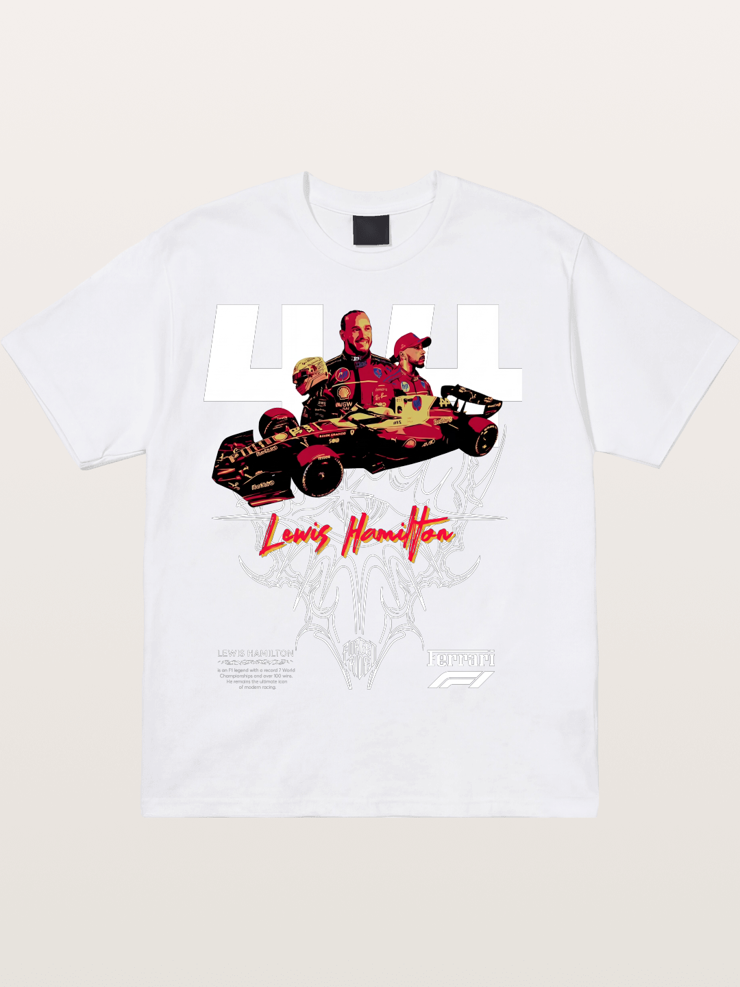 Lewis Hamilton F1 Legend Cotton T-shirt