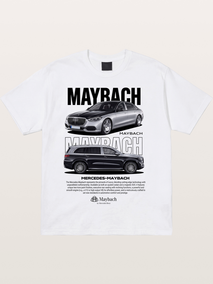 Mercedes Maybach Auto Design Cotton T-shirt