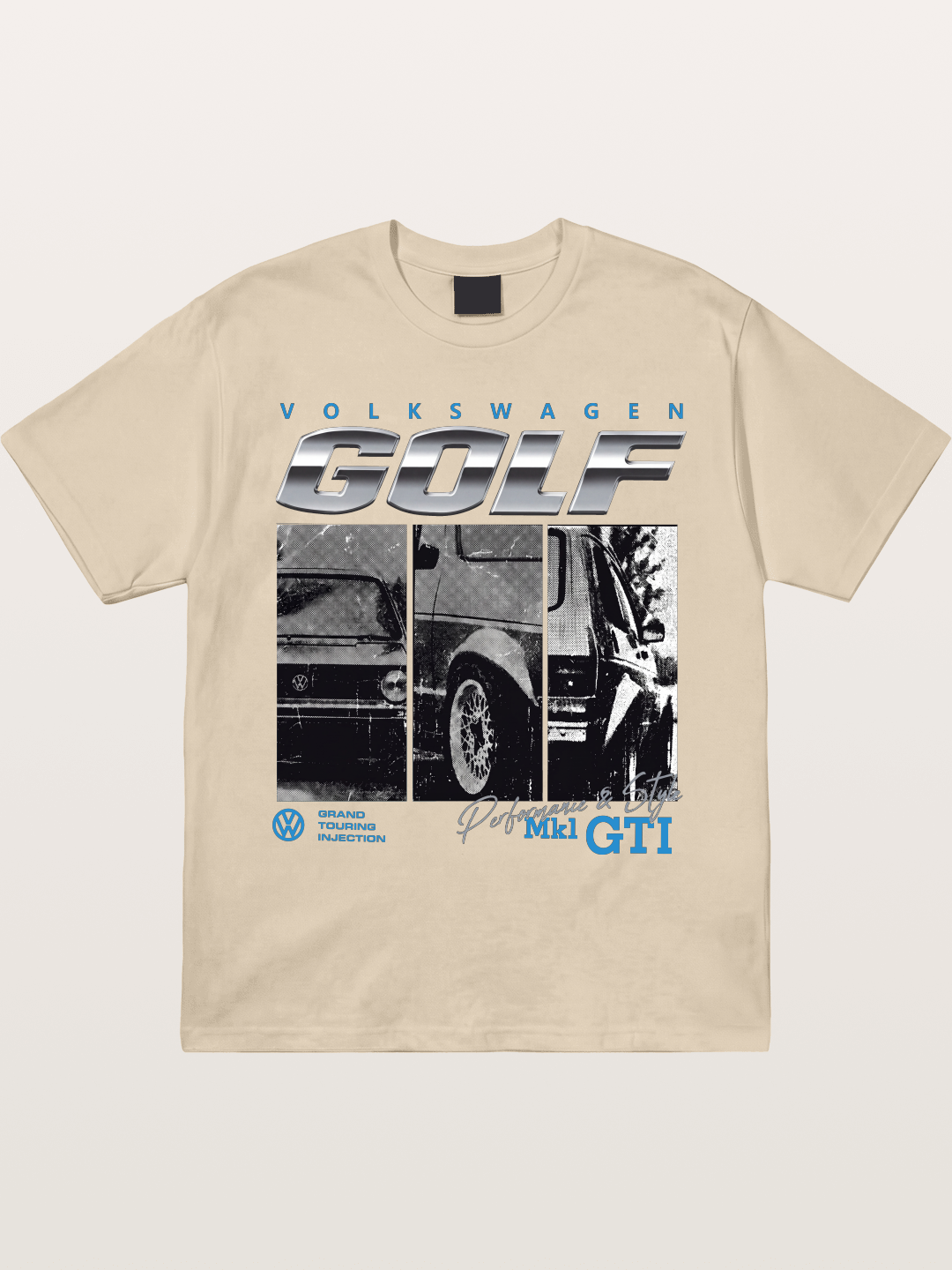 Volkswagen Golf MK1 Retro Gildan T-shirt