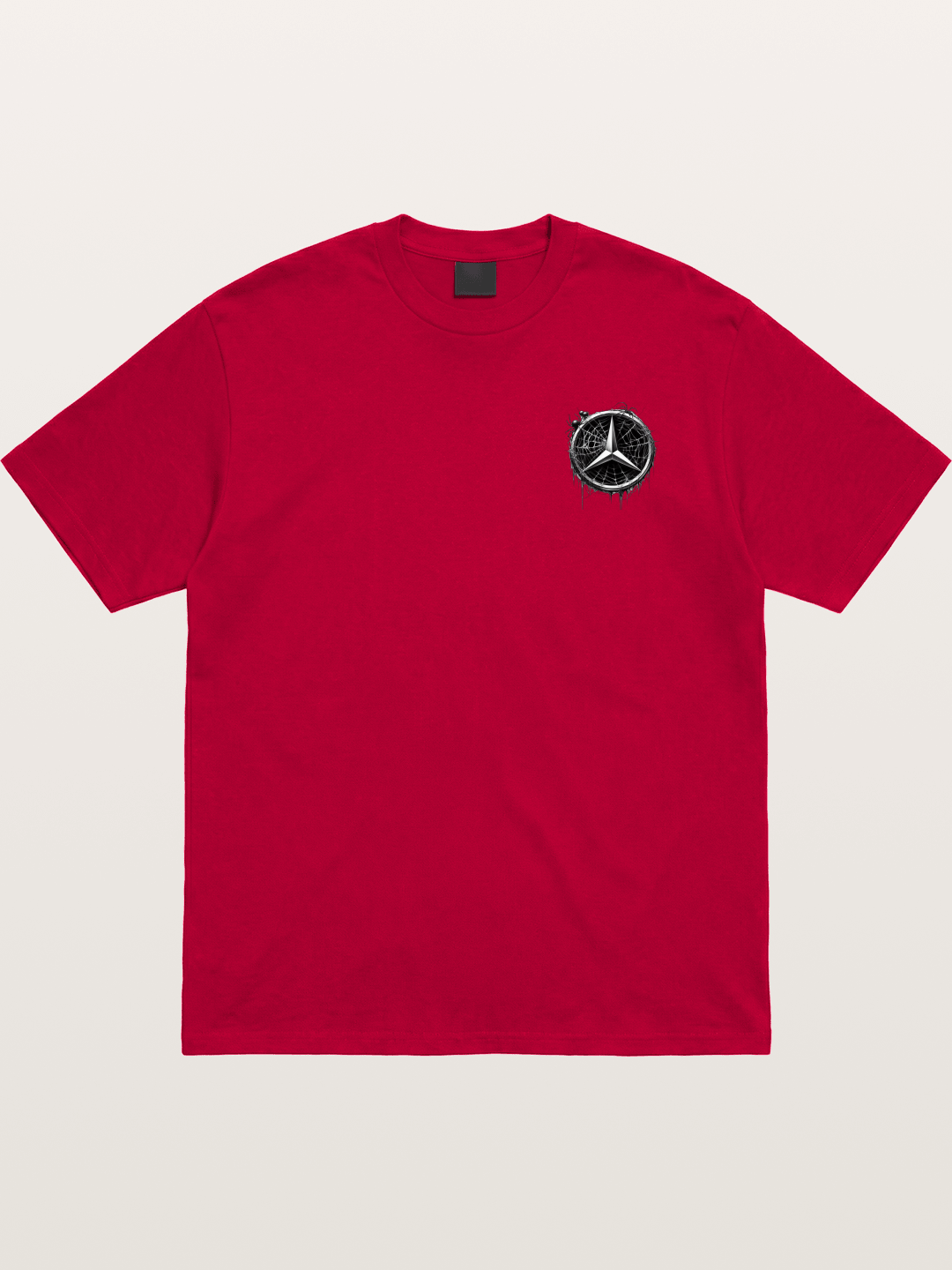 Mercedes Spider Web Logo Art Gildan T-shirt