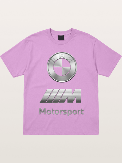 BMW Motorsport Metal Logo Art Gildan T-shirt