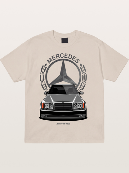 Vintage Benz Front End Cotton T-shirt