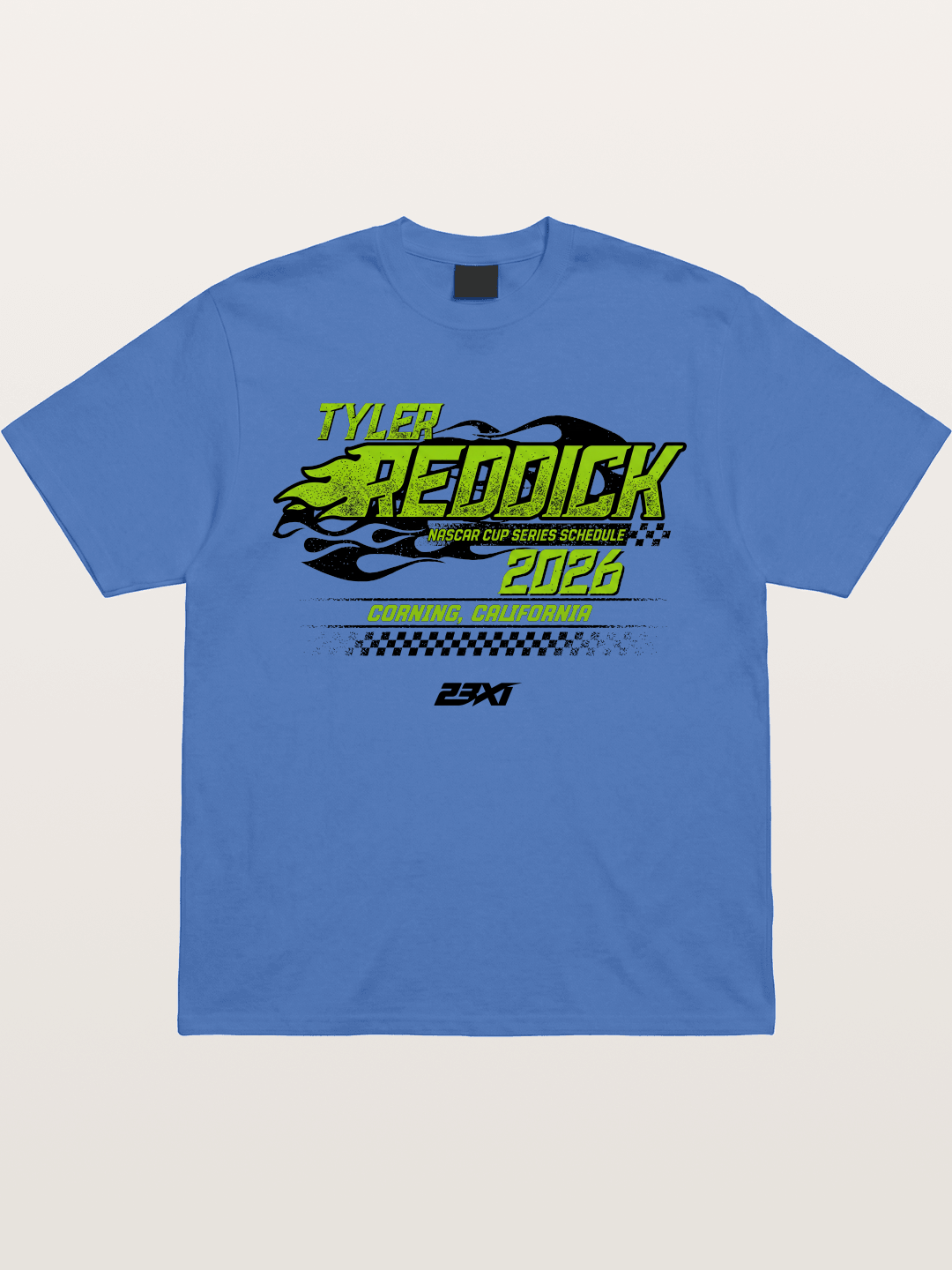 Tyler Reddick 2026 NASCAR Schedule Art Gildan T-shirt