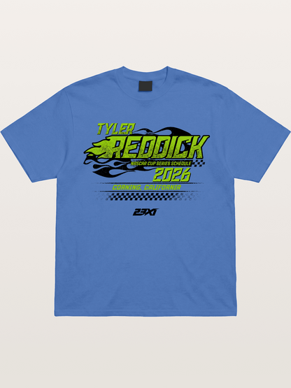 Tyler Reddick 2026 NASCAR Schedule Art Gildan T-shirt