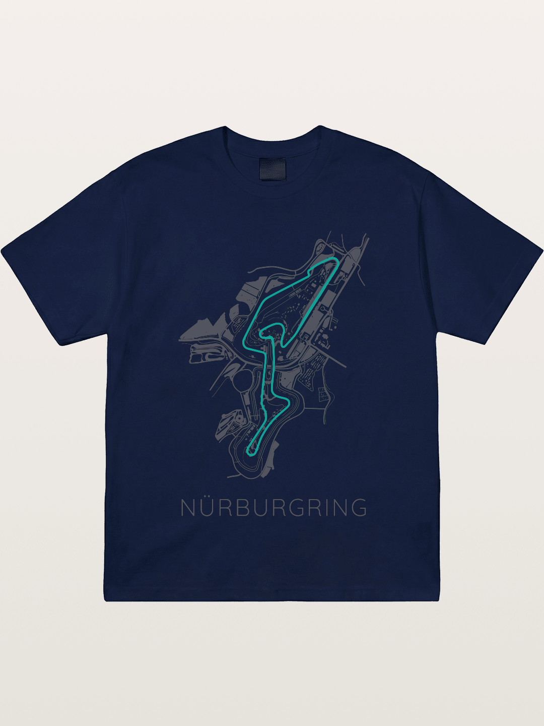Nu?rburgring Track Diagram Gildan T-shirt