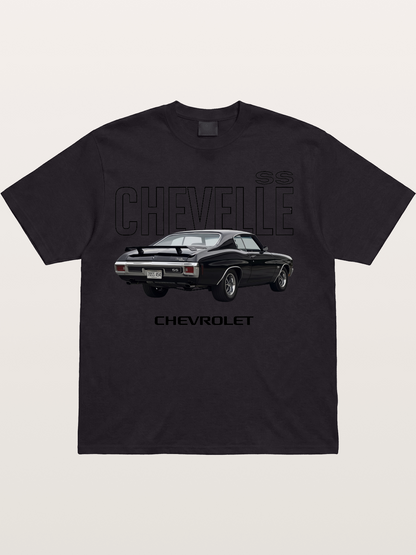 Black Muscle Cotton T-shirt