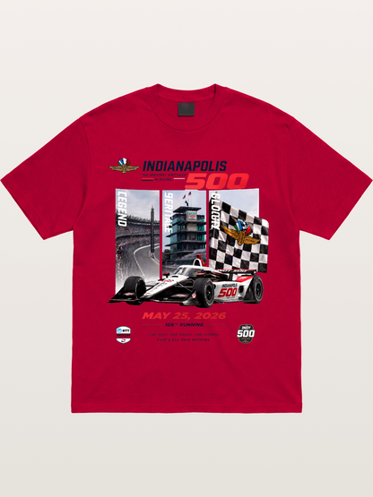 106th Indy 500 Race Day Art Gildan T-shirt