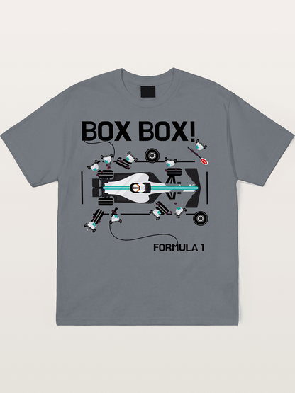 F1 Box Box Pit Stop Graphic Cotton T-shirt