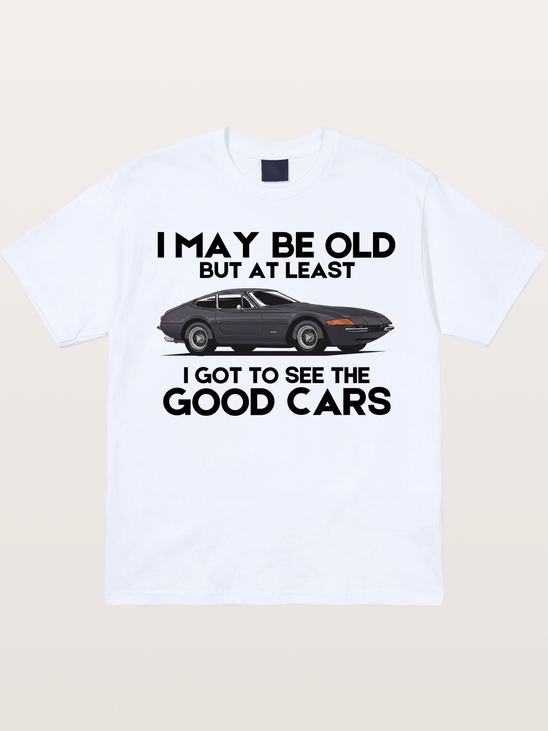 Old Car Enthusiast Good Cars Quote Gildan T-shirt