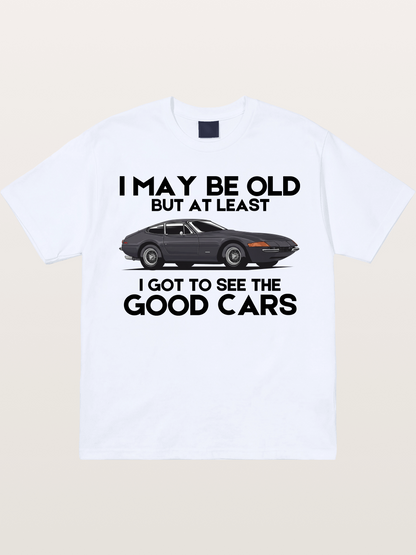 Old Car Enthusiast Good Cars Quote Gildan T-shirt