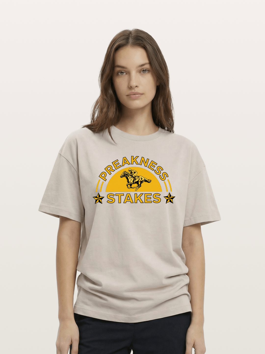 Preakness Stakes Sunburst Logo Cotton T-shirt