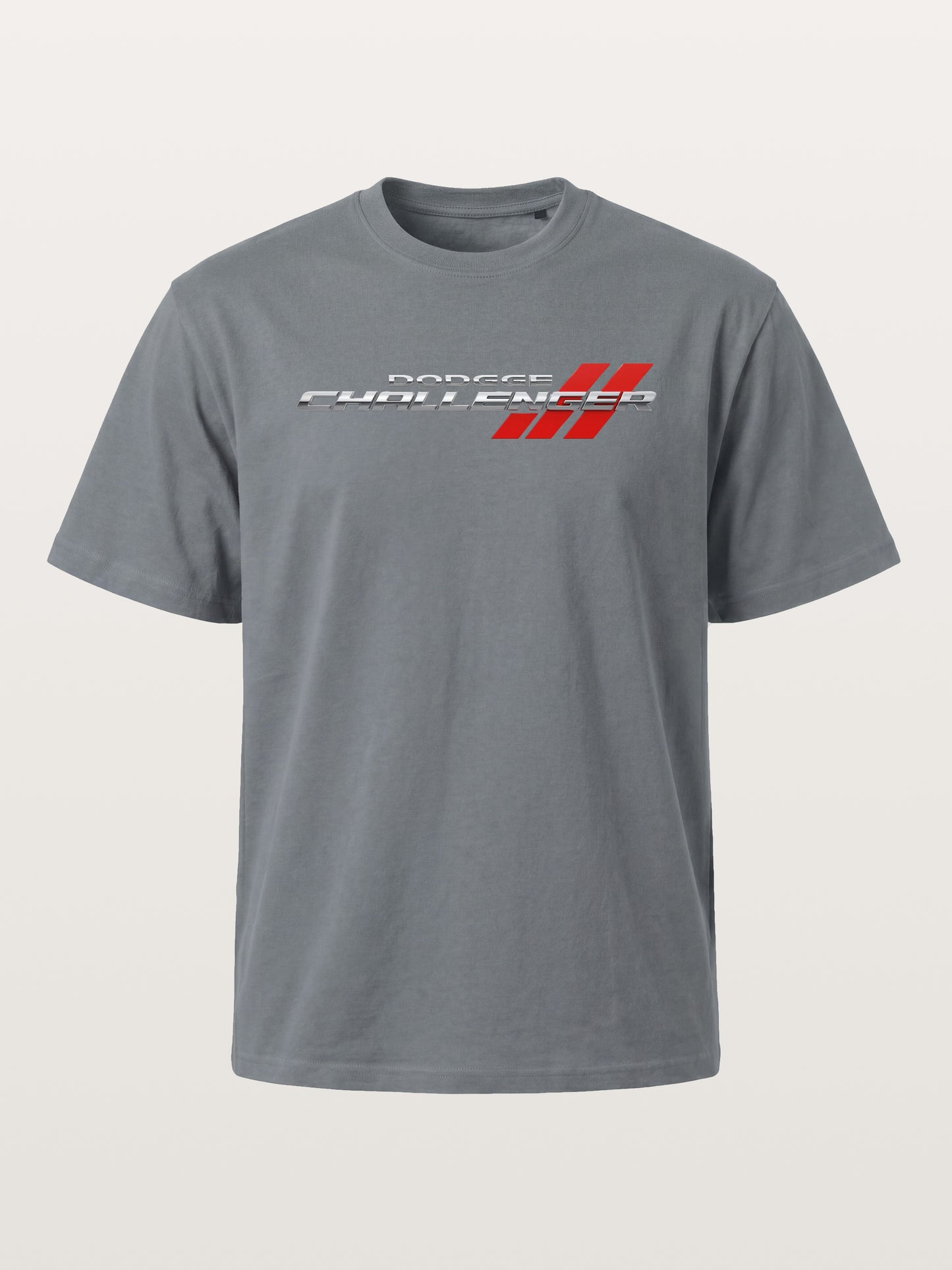 Metallic Challenger Strip Logo Cotton T-shirt