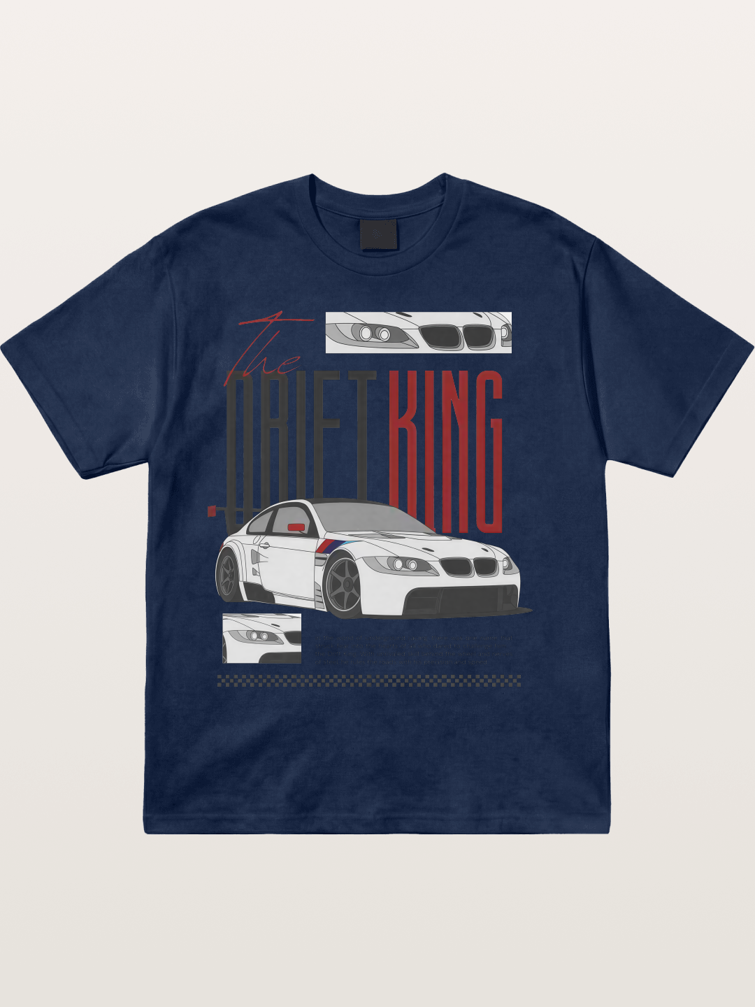 BMW The Drift King Graphic Cotton T-shirt