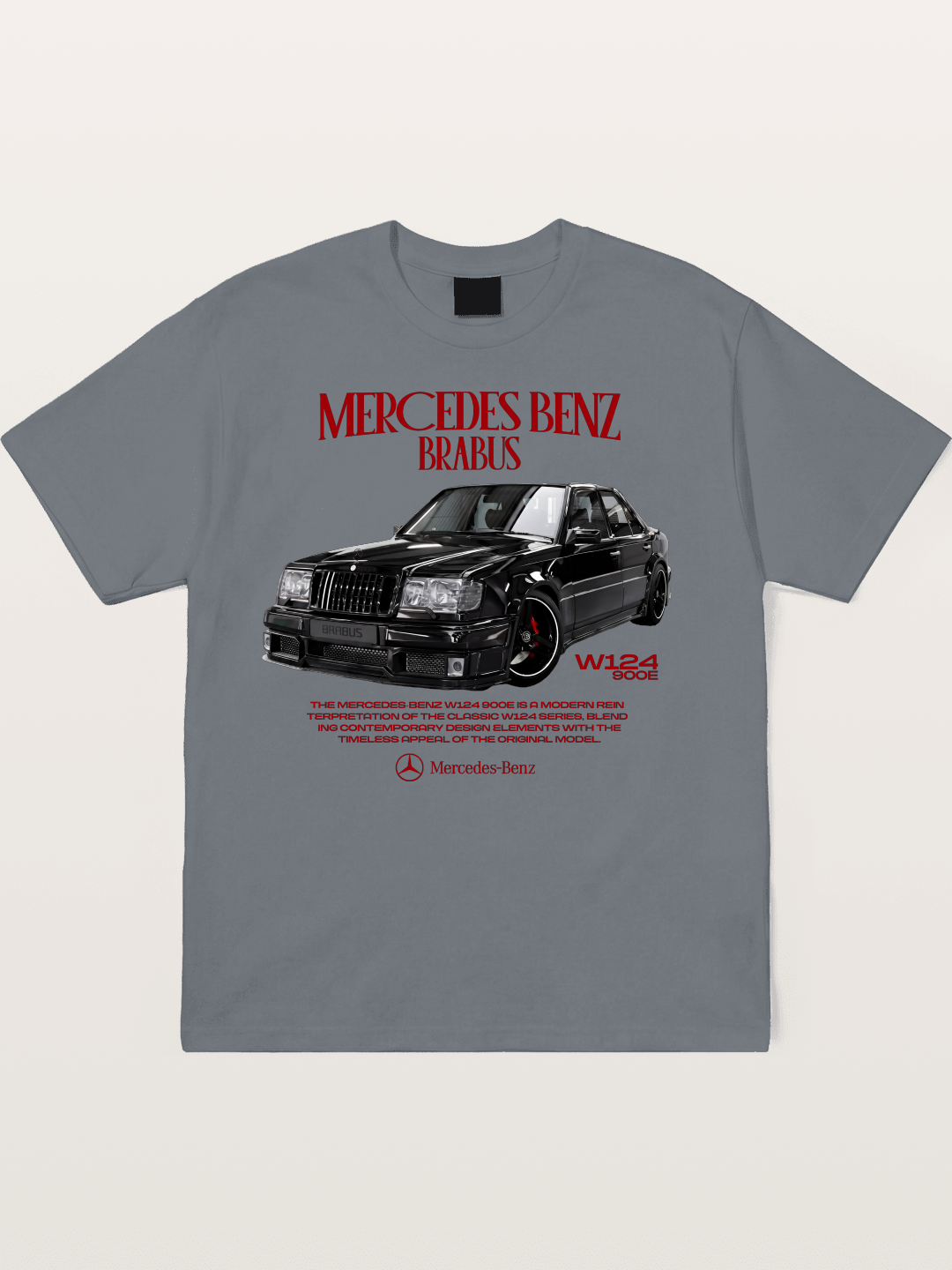W124 500E Brabus Retro Cotton T-shirt