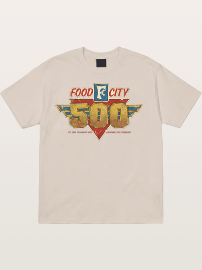 Food City 500 Retro Logo Art Cotton T-shirt