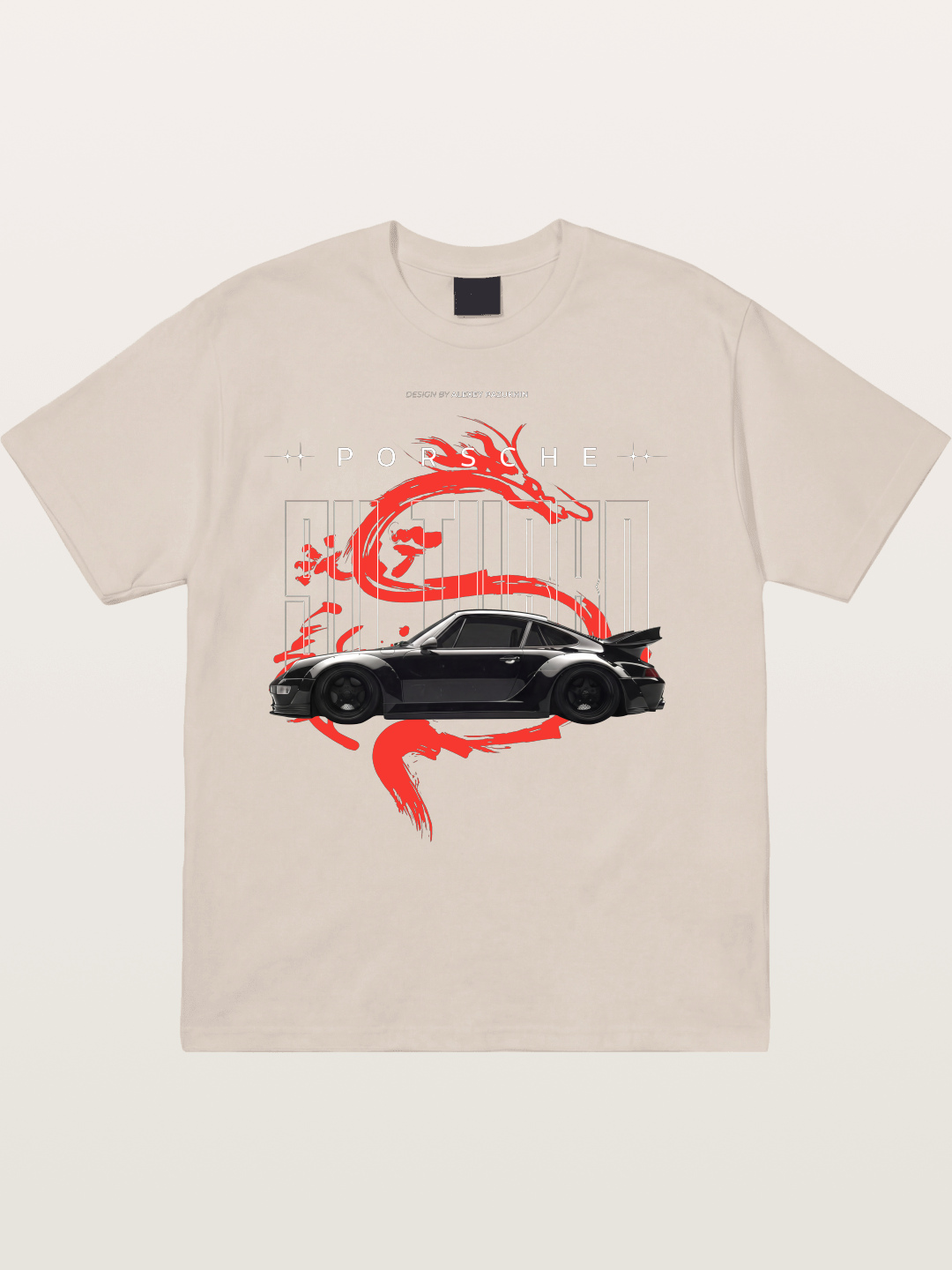 Porsche Dragon Cotton T-shirt