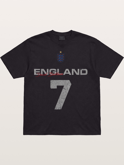 England Beckham 7 Vintage Cotton T-shirt