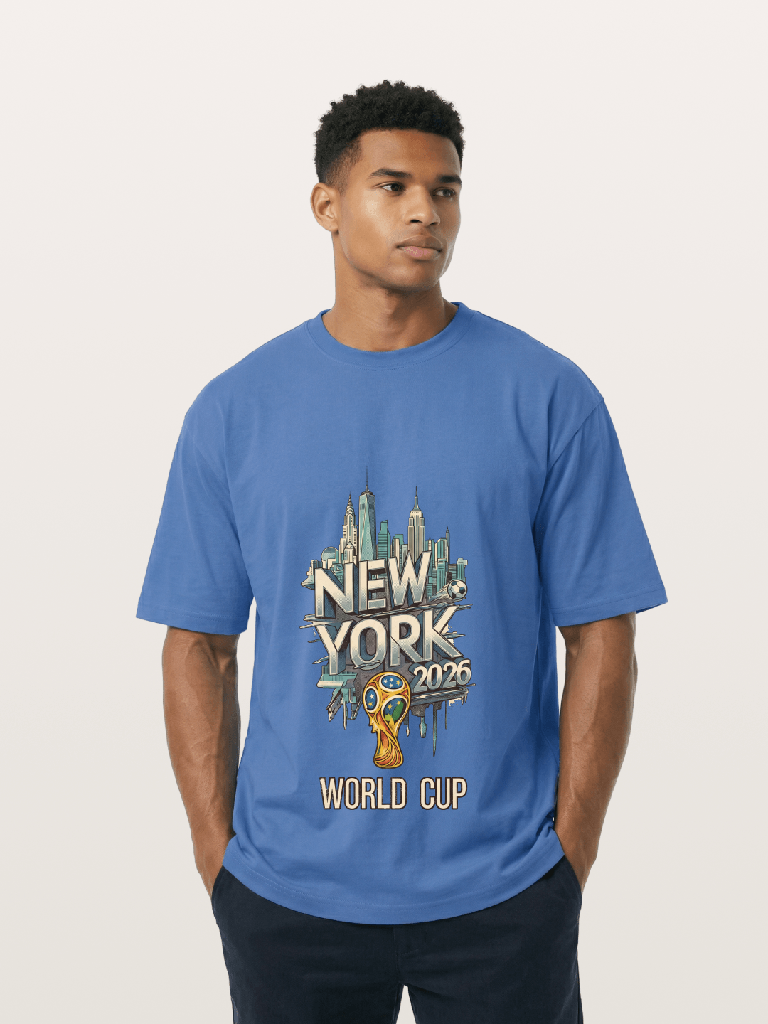 NYC World Cup 2026 Emblem Gildan T-shirt