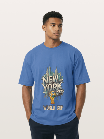 NYC World Cup 2026 Emblem Gildan T-shirt