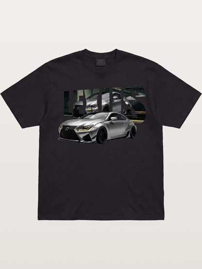 Lexus RC F Overlay Logo Art Gildan T-shirt