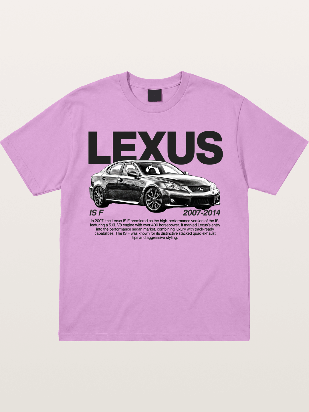 Lexus IS F 2007-2014 Print Gildan T-shirt