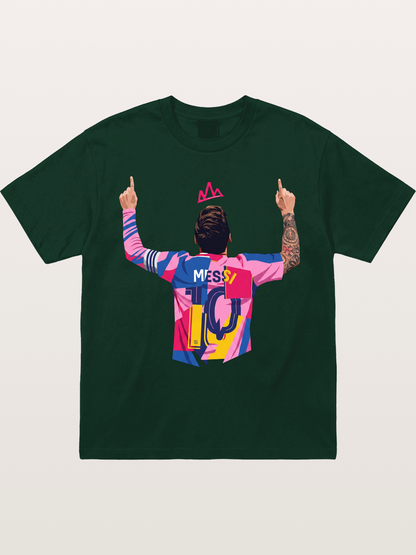 Messi No.10 Celebration Pose Gildan T-shirt