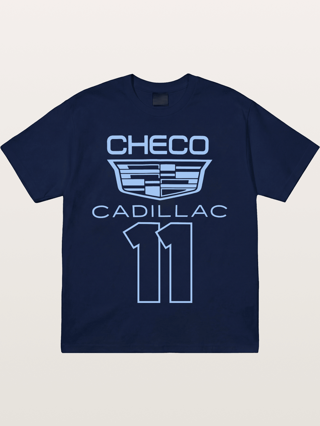 Checo Cadillac #11 Racing Emblem Gildan T-shirt