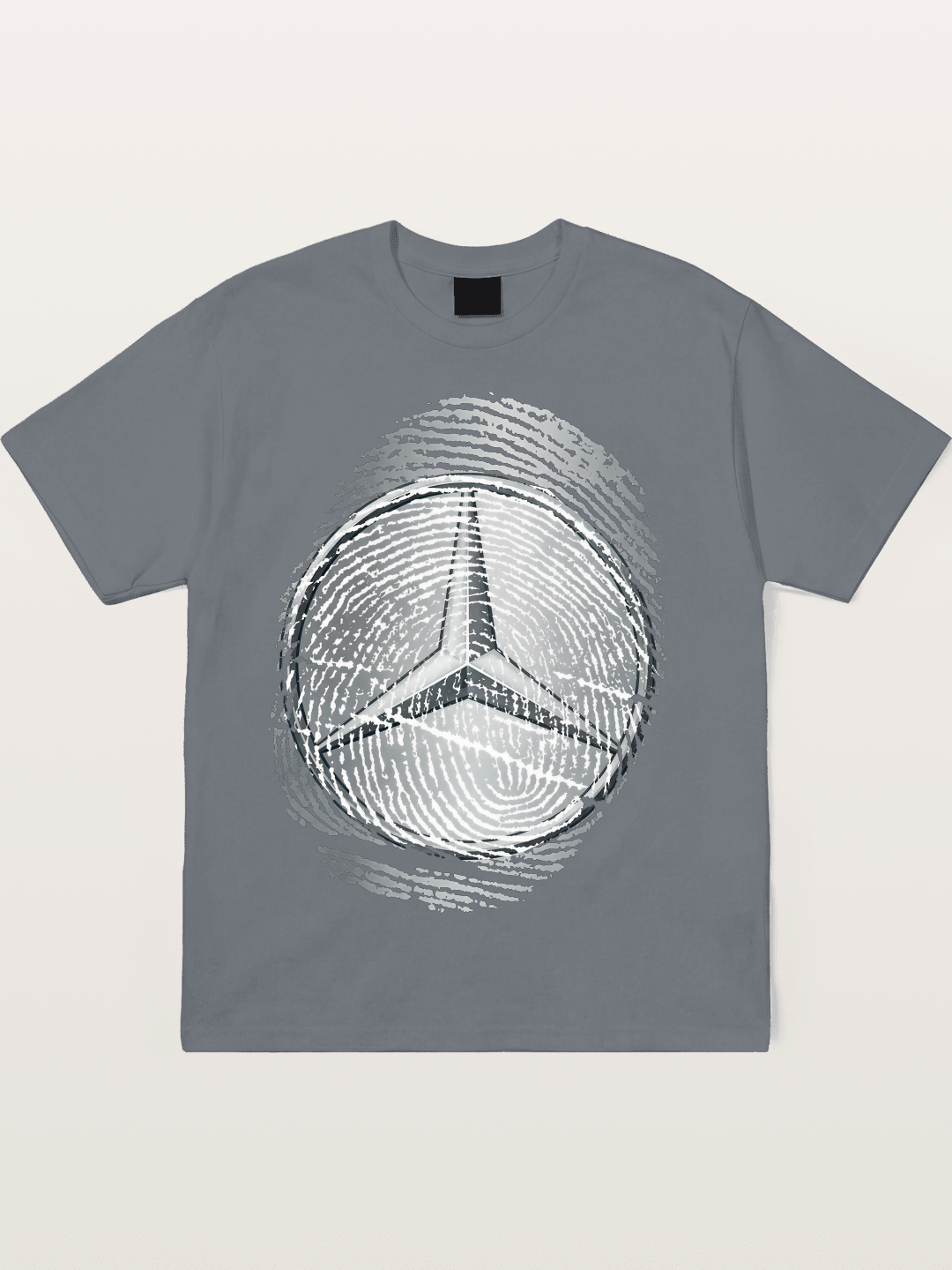 Mercedes Fingerprint Logo Cotton T-shirt