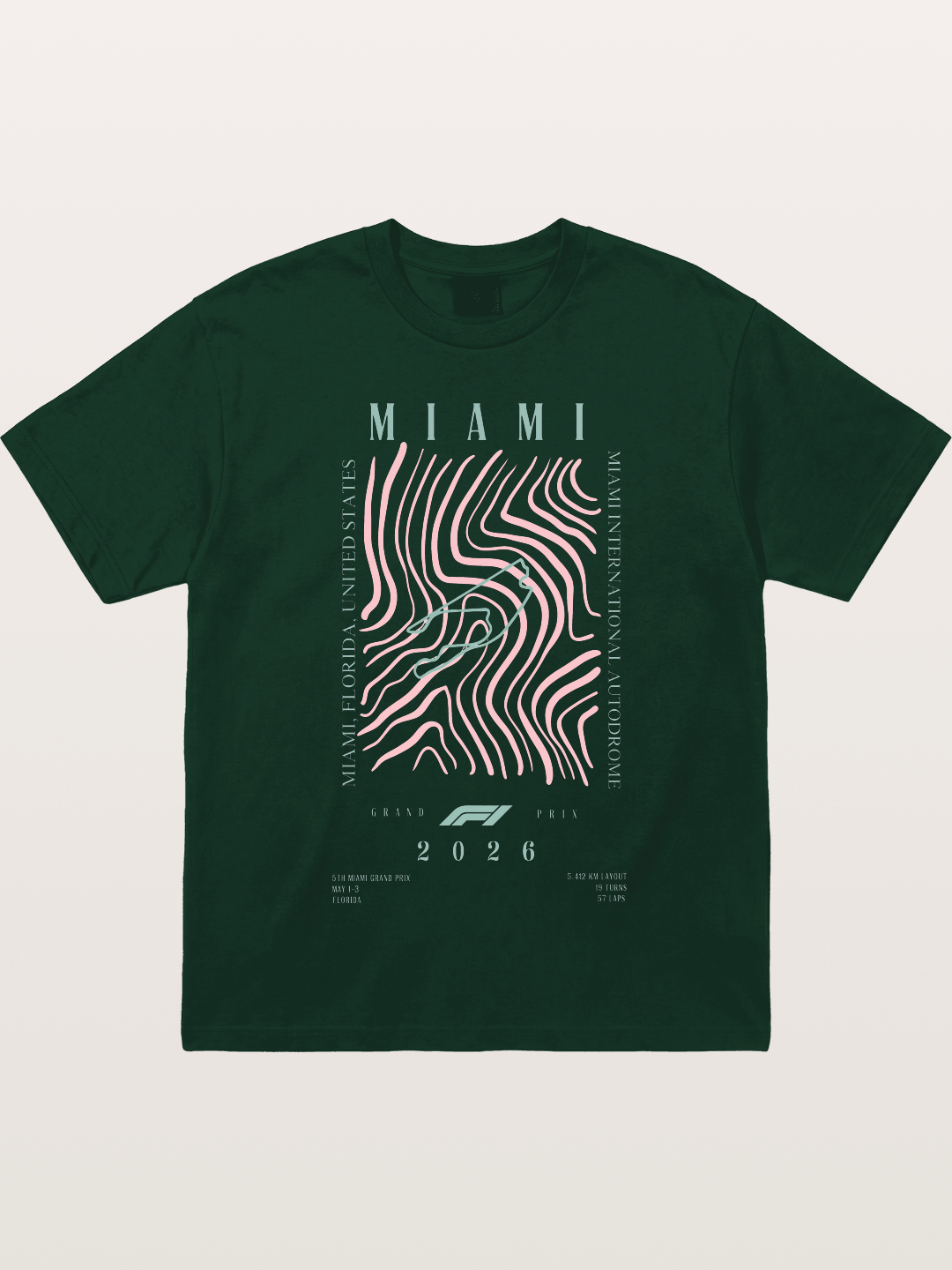 2026 Miami Grand Prix Graphic Gildan T-shirt