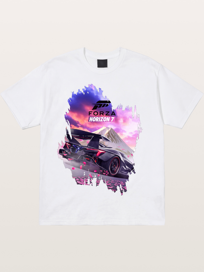 Forza Horizon 7 Japan Print Cotton T-shirt