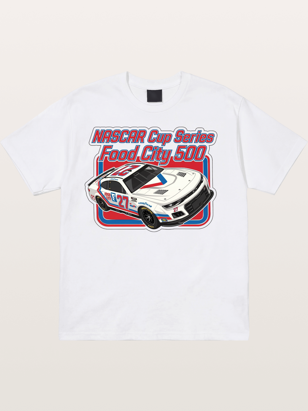 NASCAR Food City 500 Car Cotton T-shirt