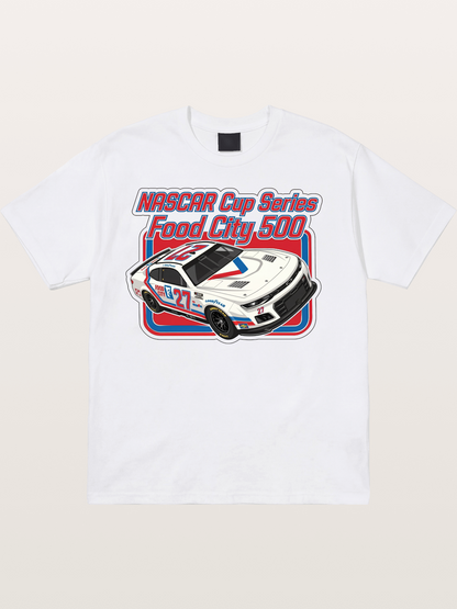 NASCAR Food City 500 Car Cotton T-shirt